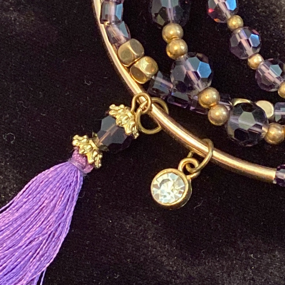 Y2K Bead Landing crystal bracelet - Picture 11 of 12